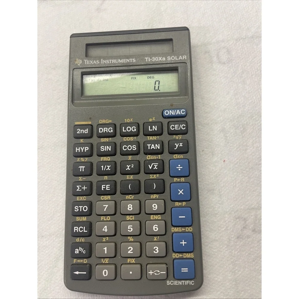 Texas Instruments TI-30Xa Solar Scientific Calculator